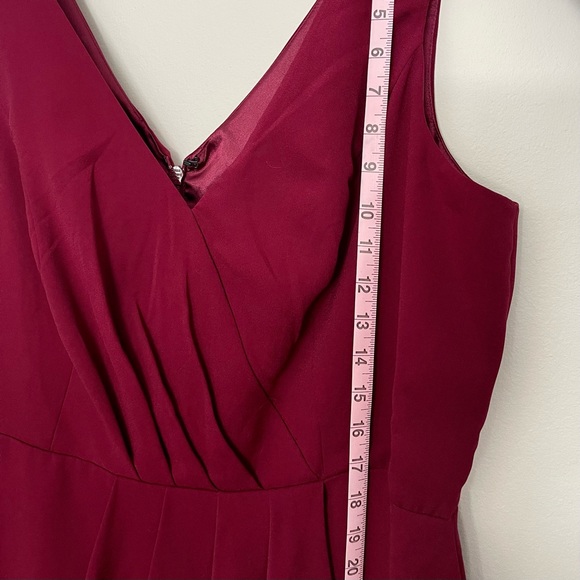 🌼 City Chic, Cherish Maxi, Garnet, Sleeveless Dress - NWT - Picture 7 of 16